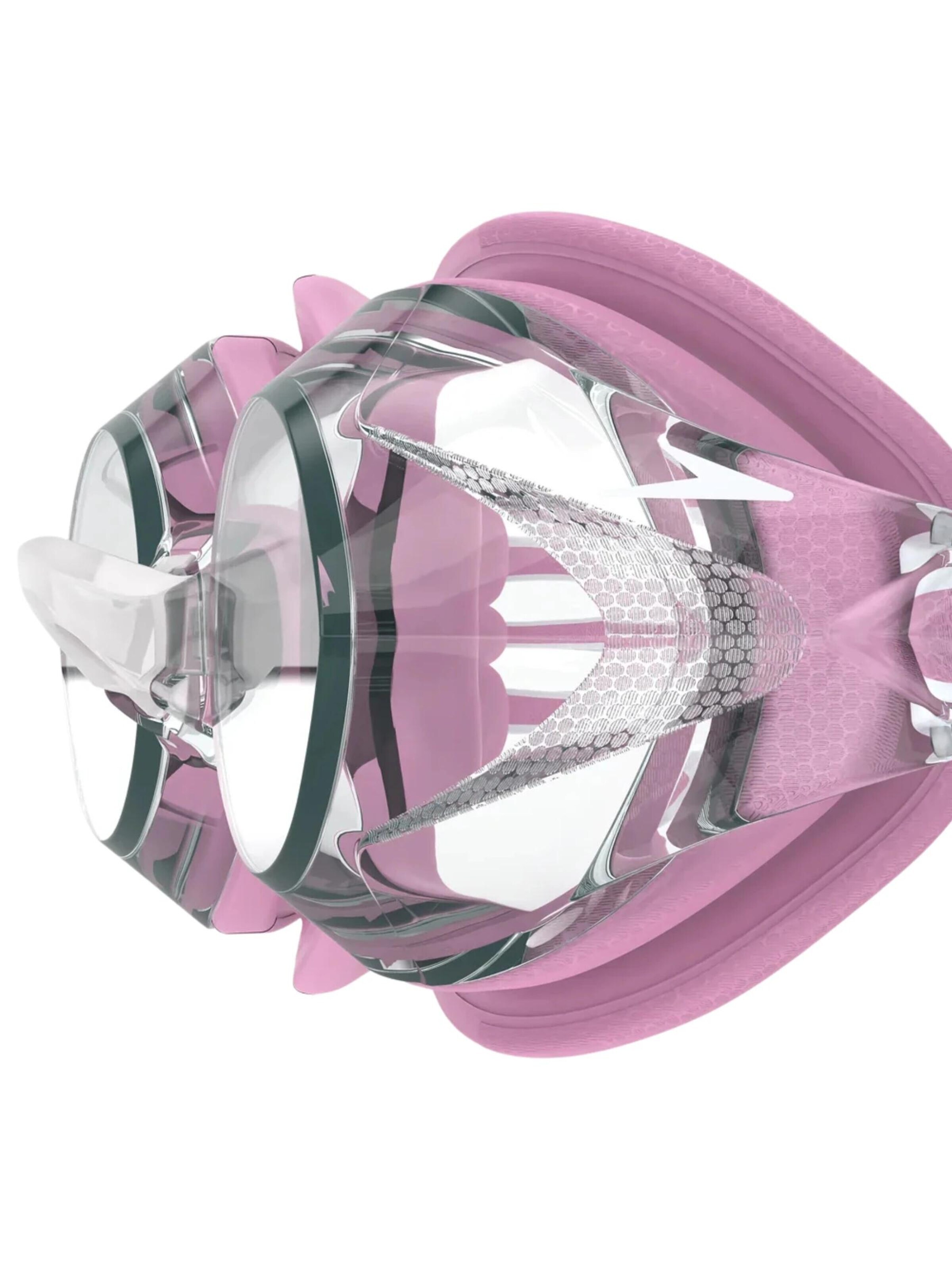 Lunettes de sport 'Speedo Damen Vanquisher 30 Wettkampf' SPEEDO en rose