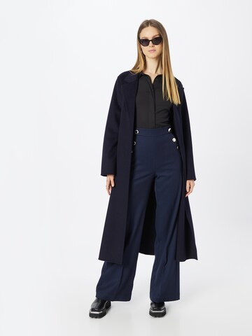 Wide Leg Pantalon à plis 'HIMARE' Marella en bleu