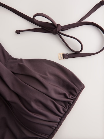 Next Bustier Badpak 'Tummy Control' in Bruin