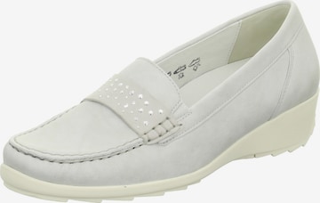 WALDLÄUFER Classic Flats in White: front