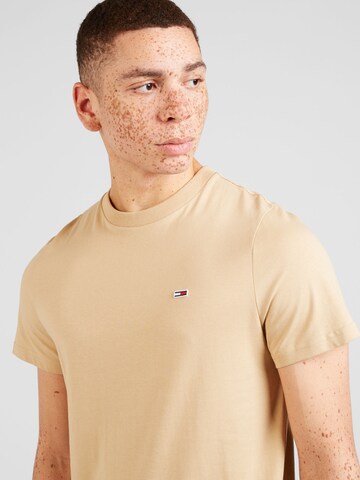 Tommy Jeans Regular fit T-shirt i beige