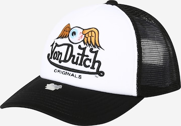 Von Dutch Originals - Boné 'TRUCKER BAKER' em preto: frente