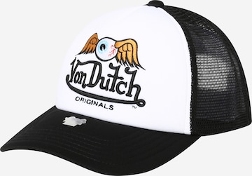 Von Dutch Originals - Gorra 'TRUCKER BAKER' en negro: frente