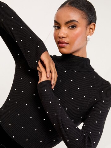 Lipsy Пуловер в черно