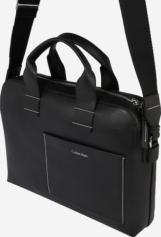Calvin KleinTorba za laptop - crna boja: prednji dio