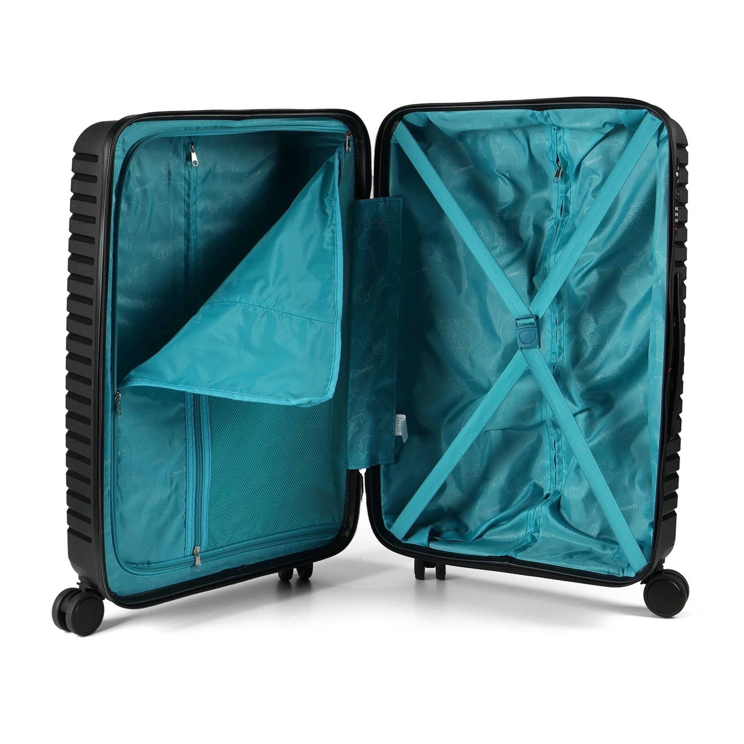 Benzi Suitcase set in Black