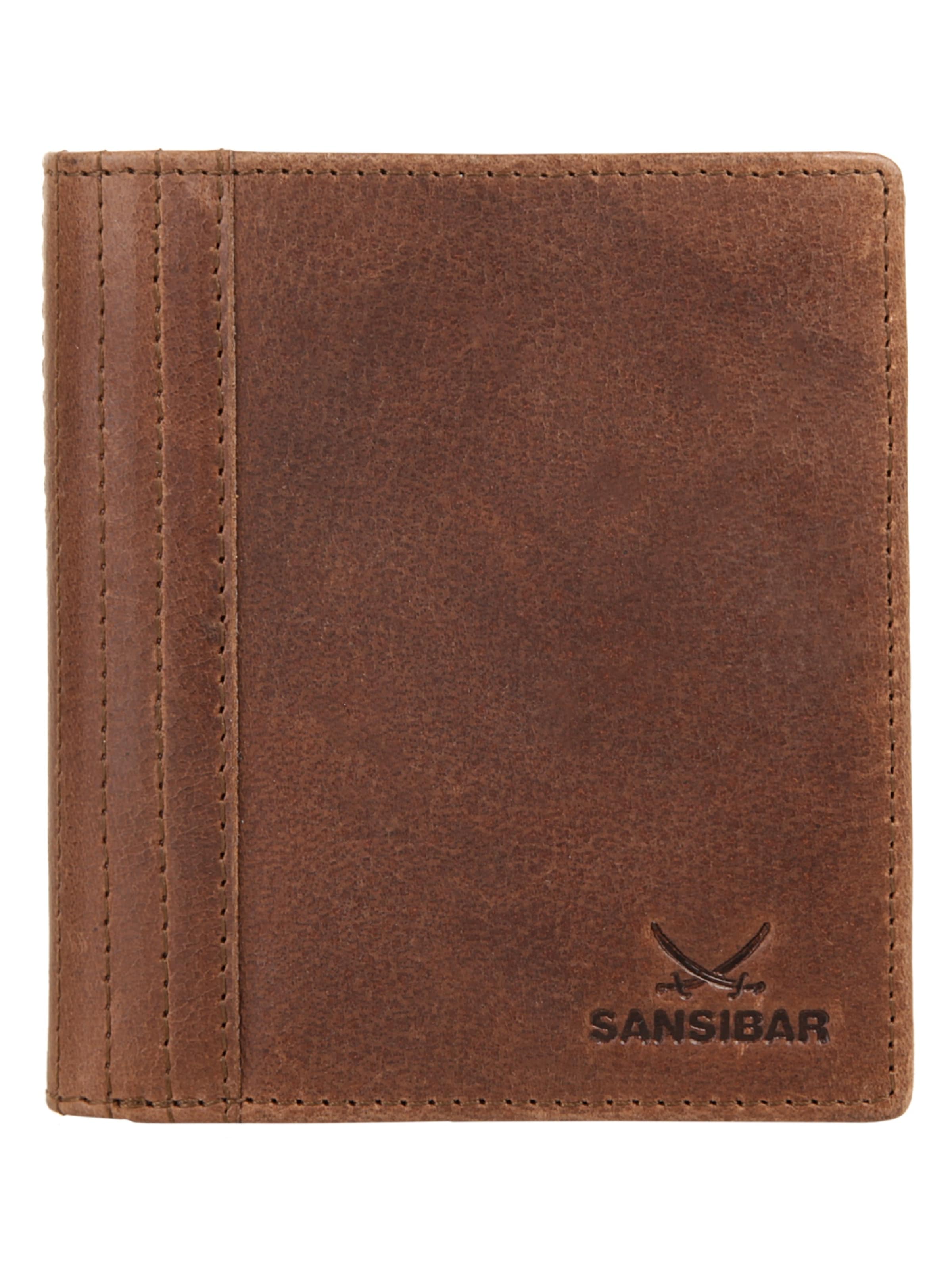 SANSIBAR Portemonnaie‌‌‌‌‌‌ in Braun: Vorderseite