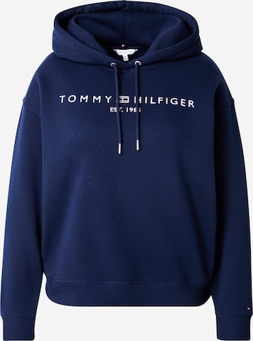 Tommy Hilfiger Curve Sweatshirt in Blue: front