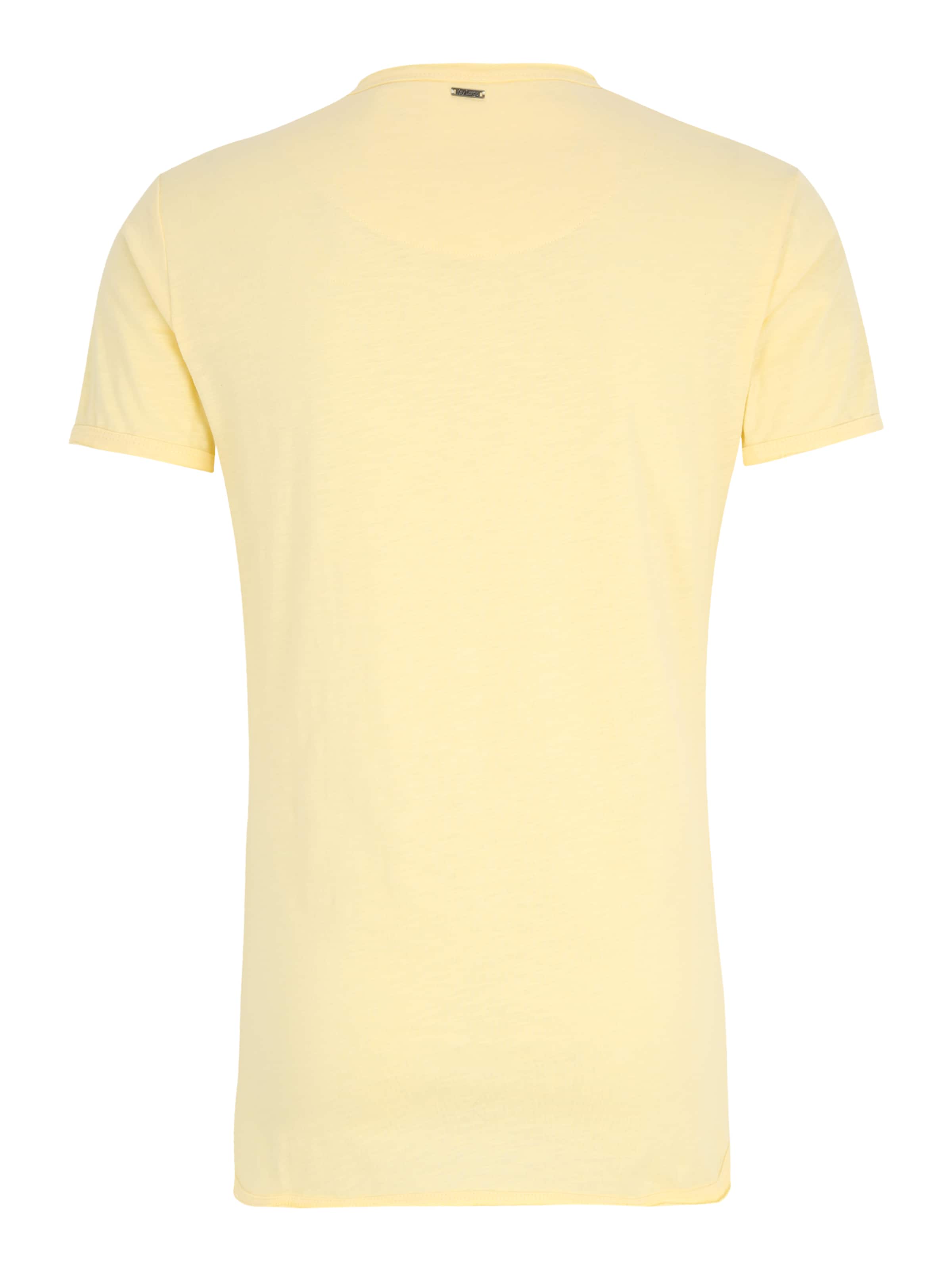 Key Largo Tričko 'T BREAD' – žlutá