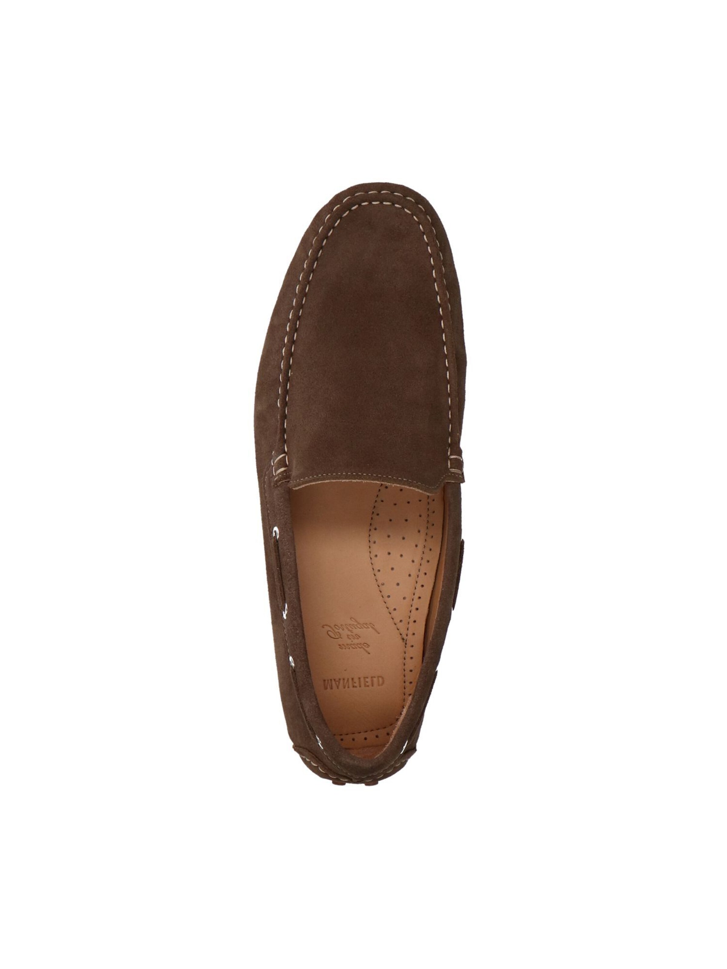 MANFIELD Classic Flats in Brown