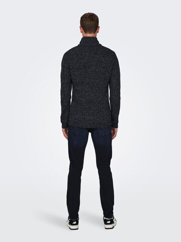 Only & Sons Sweter 'Malaki' w kolorze niebieski