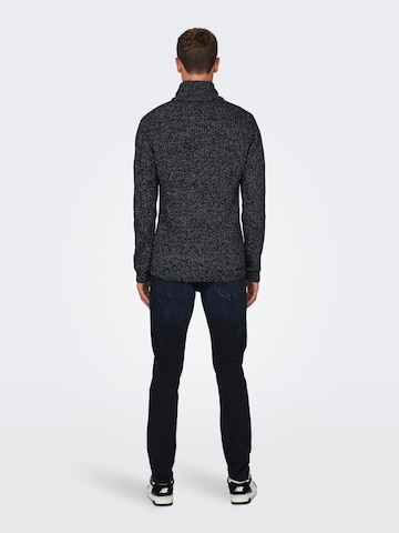 Only & Sons Pullover 'Malaki' i blå