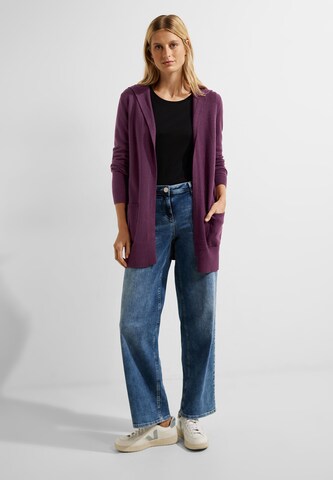 CECIL Knit Cardigan in Purple