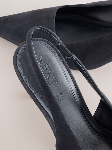 Décolleté sling di Next in blu