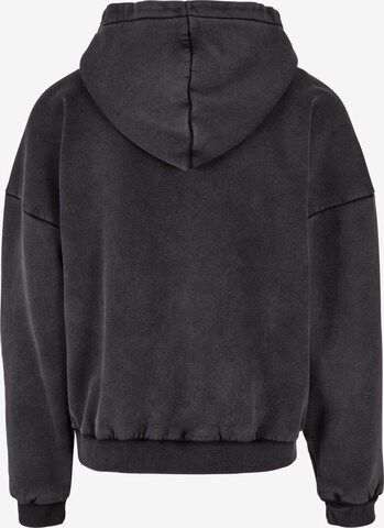 Urban Classics Zip-Up Hoodie in Black