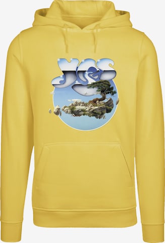 F4NT4STIC Sweatshirt 'Yes Chrome Island' in Geel: voorkant