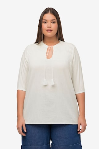 Ulla Popken Tunic in White: front