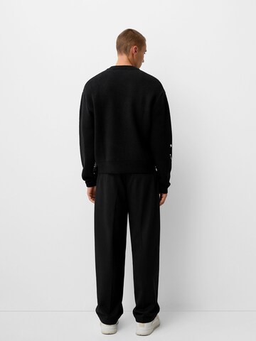 Pull-over Bershka en noir