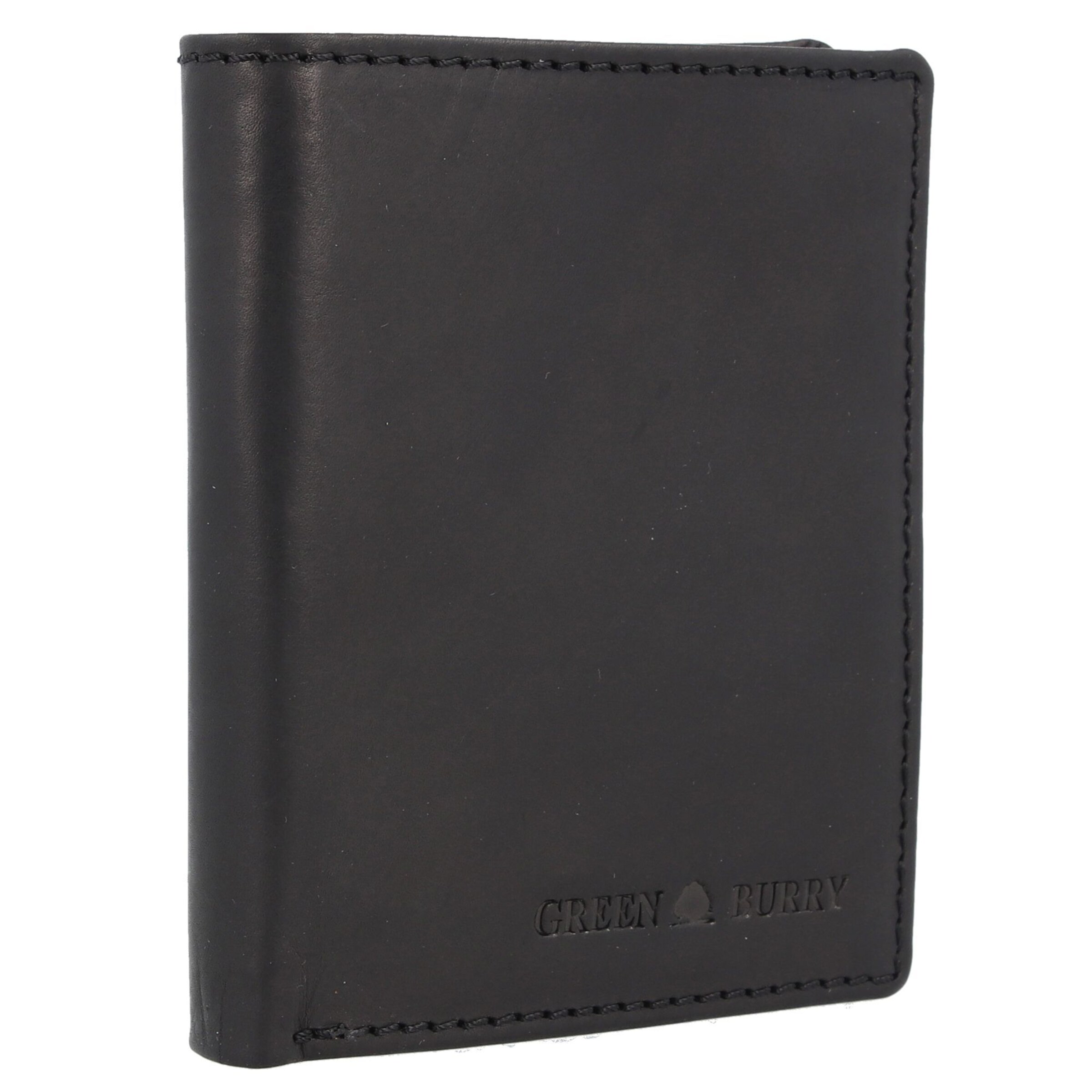 GREENBURRY Wallet 'Pure Black' in Black