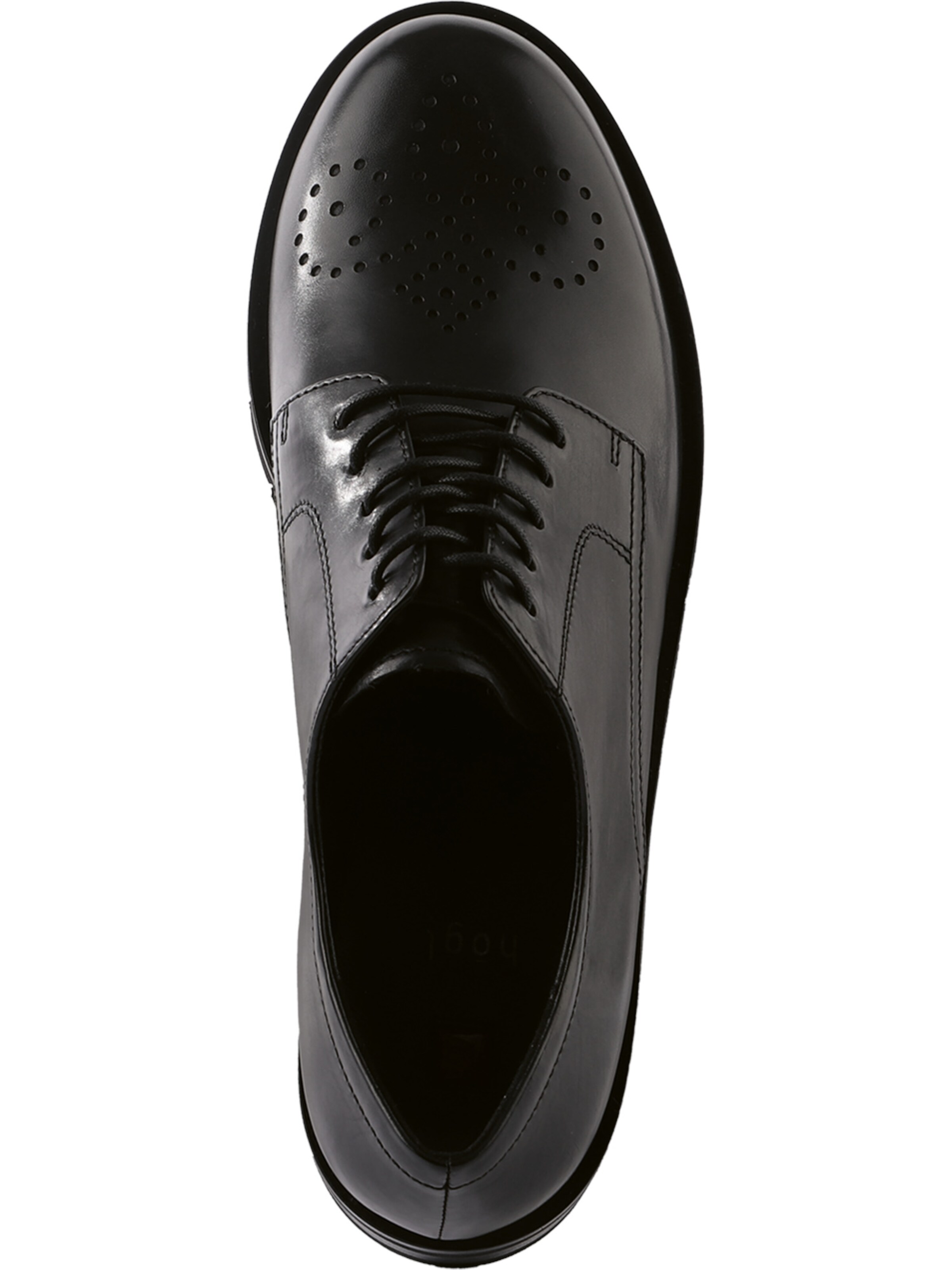 Chaussure à lacets 'Rocky' Högl en noir