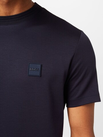 BOSS T-Shirt 'Tiburt' in Blau