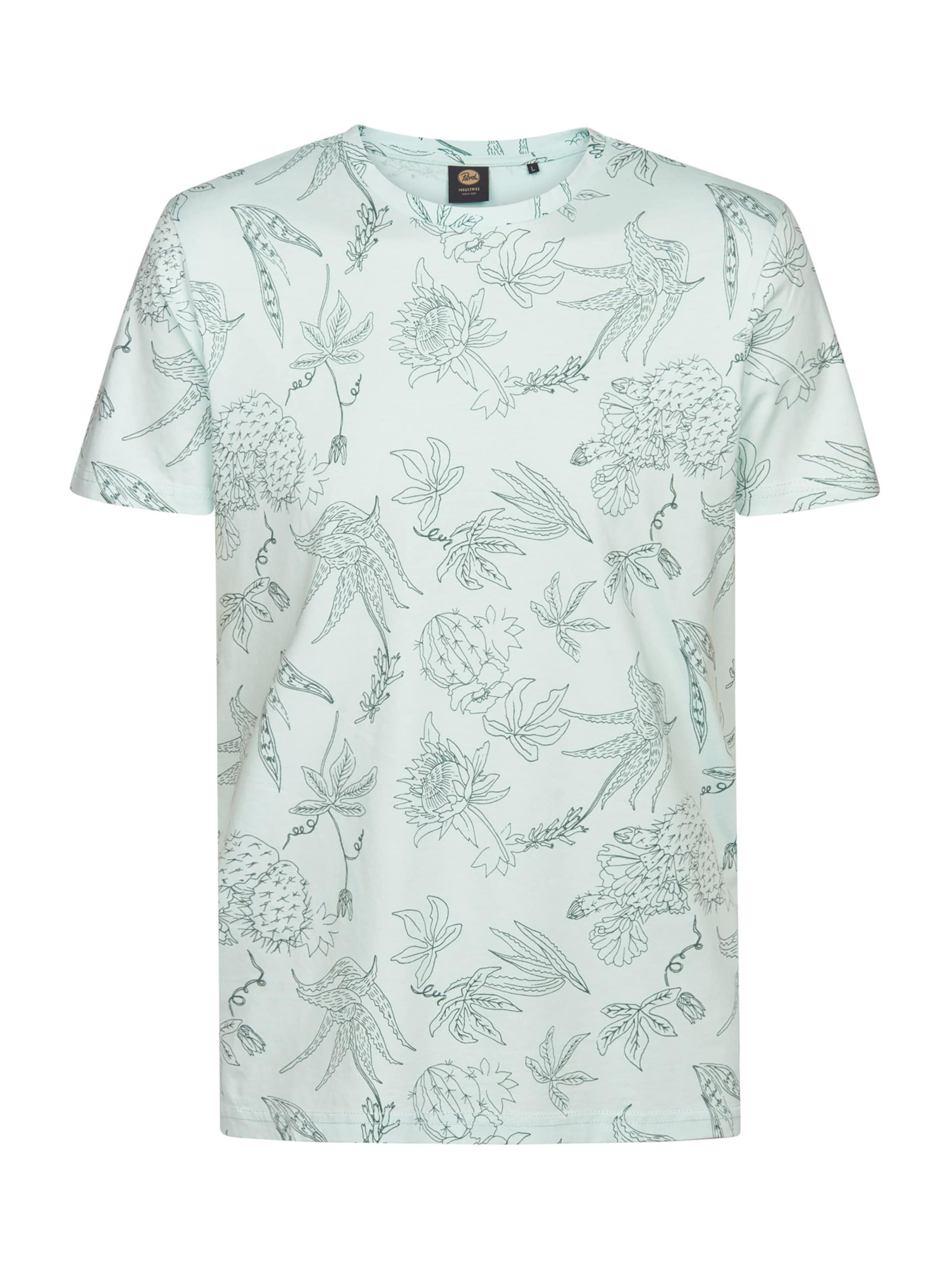 Petrol Industries Tričko - Zelená: predná strana