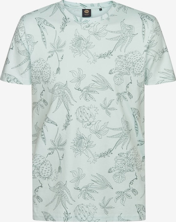 Petrol Industries Tričko - Zelená: predná strana