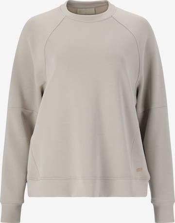 Athlecia Sweatshirt 'Jacey' in Beige: predná strana