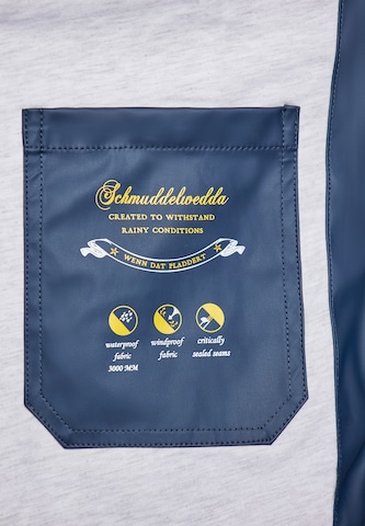 Schmuddelwedda Funkčný kabát - Modrá