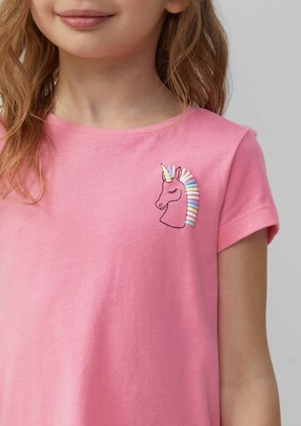 T-Shirt s.Oliver en rose