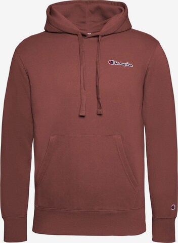 Champion Authentic Athletic Apparel Sweatshirt 'Hooded' in Red: front