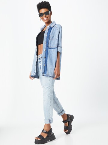 River Island Tussenjas in Blauw