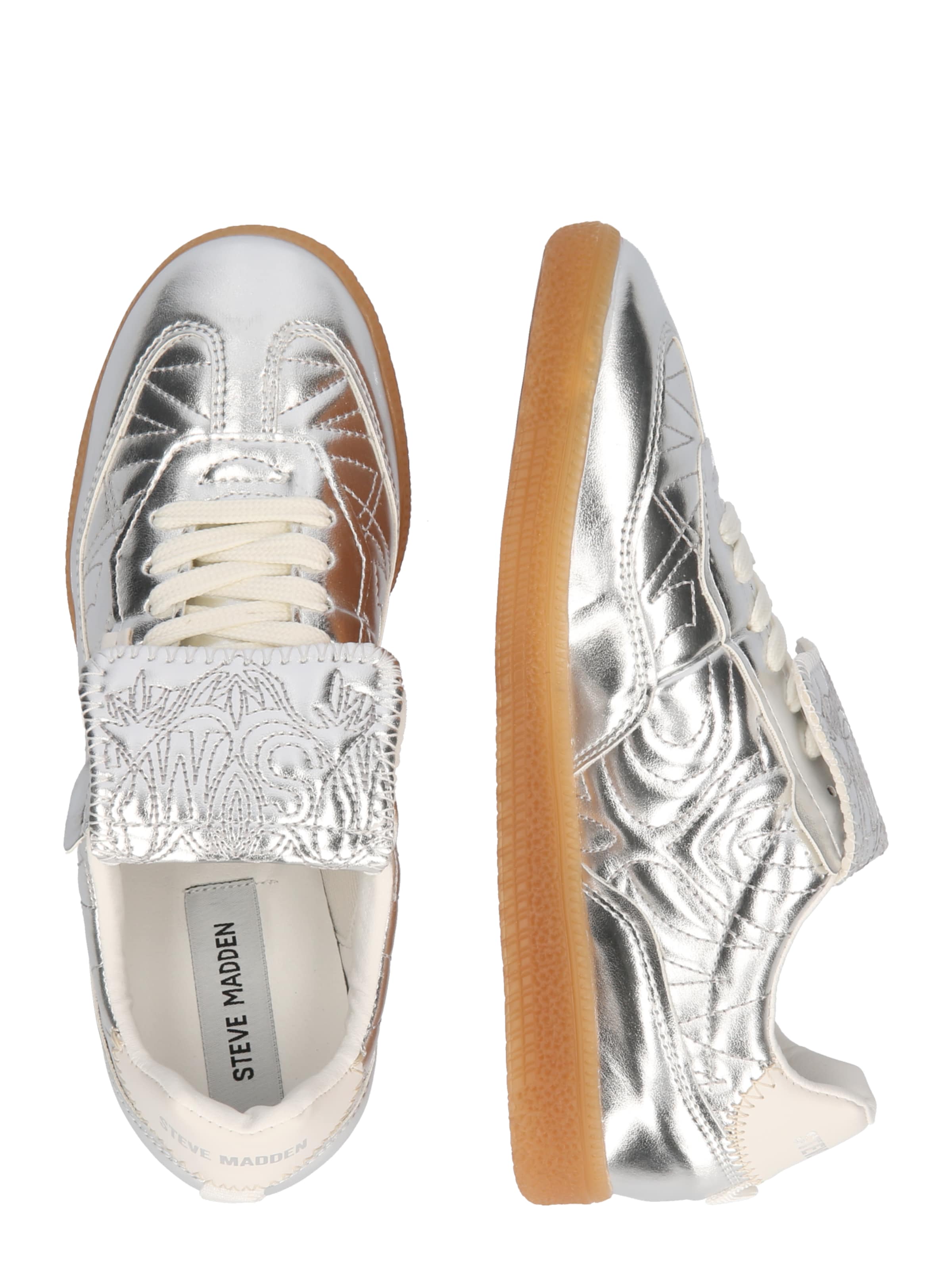 Baskets basses 'Eforma' STEVE MADDEN en argent