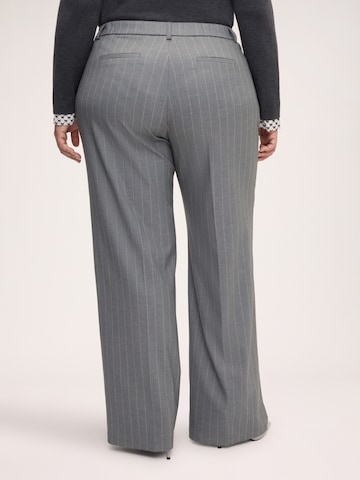 évasé Pantalon Fiorella Rubino en gris