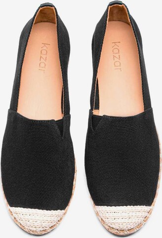 Espadrilles Kazar en noir