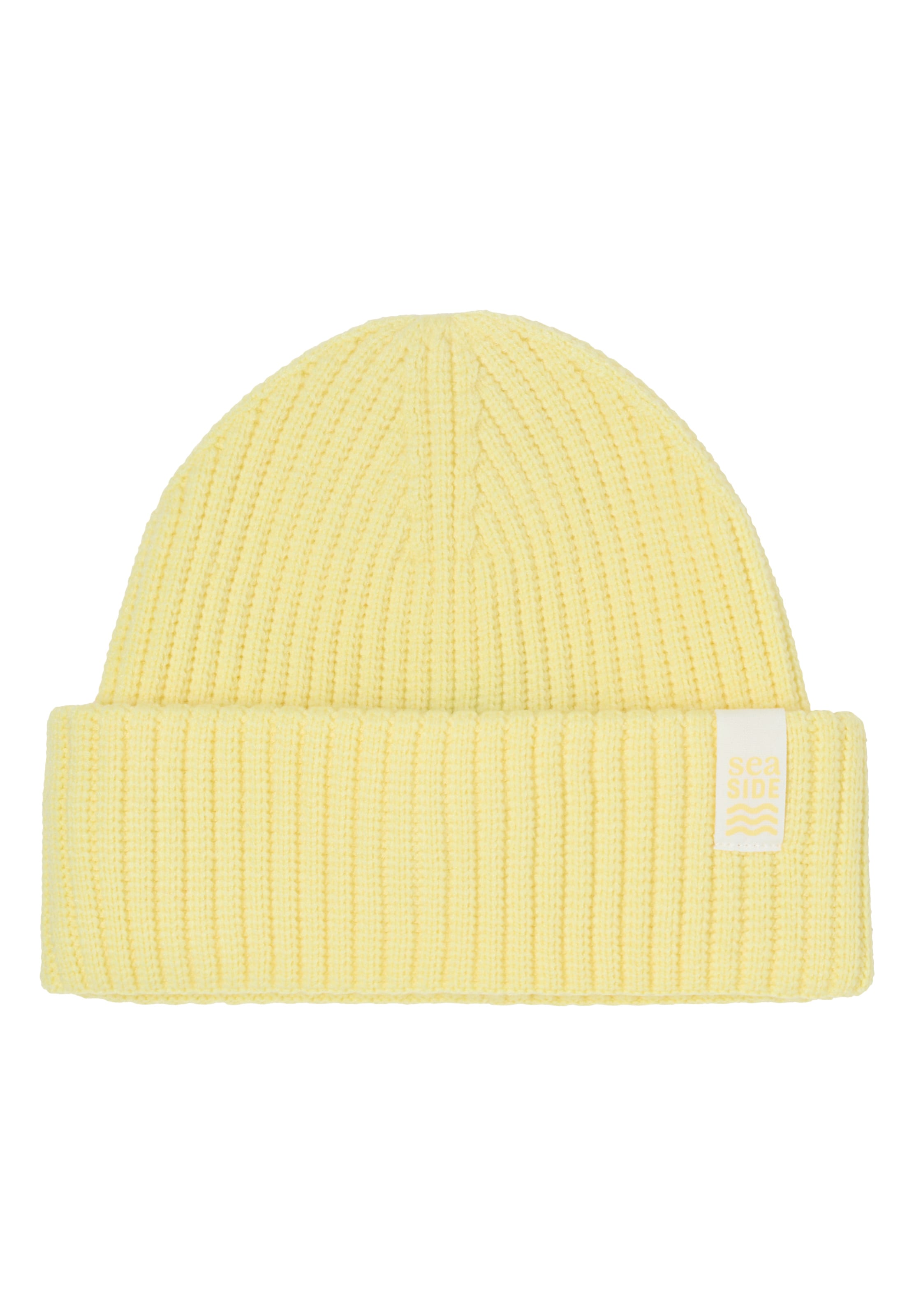CECIL Beanie in Yellow: front