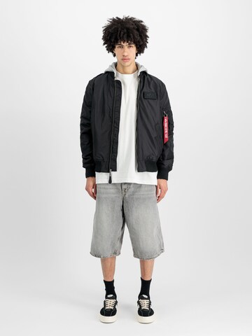 ALPHA INDUSTRIES Übergangsjacke 'MA-1 TT'‌‌‌‌‌‌‌ in Schwarz
