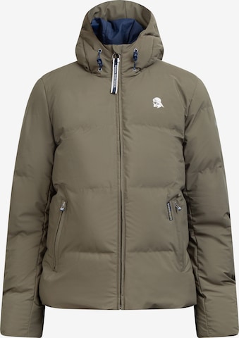 Schmuddelwedda Weatherproof jacket 'Albee' in Green: front