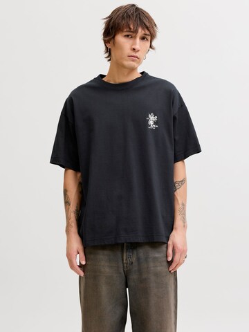 JACK & JONES T-shirt 'JORMAINE' in Schwarz: Vorderseite