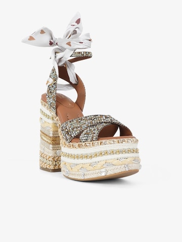 Kurt Geiger - Sandália em bronze