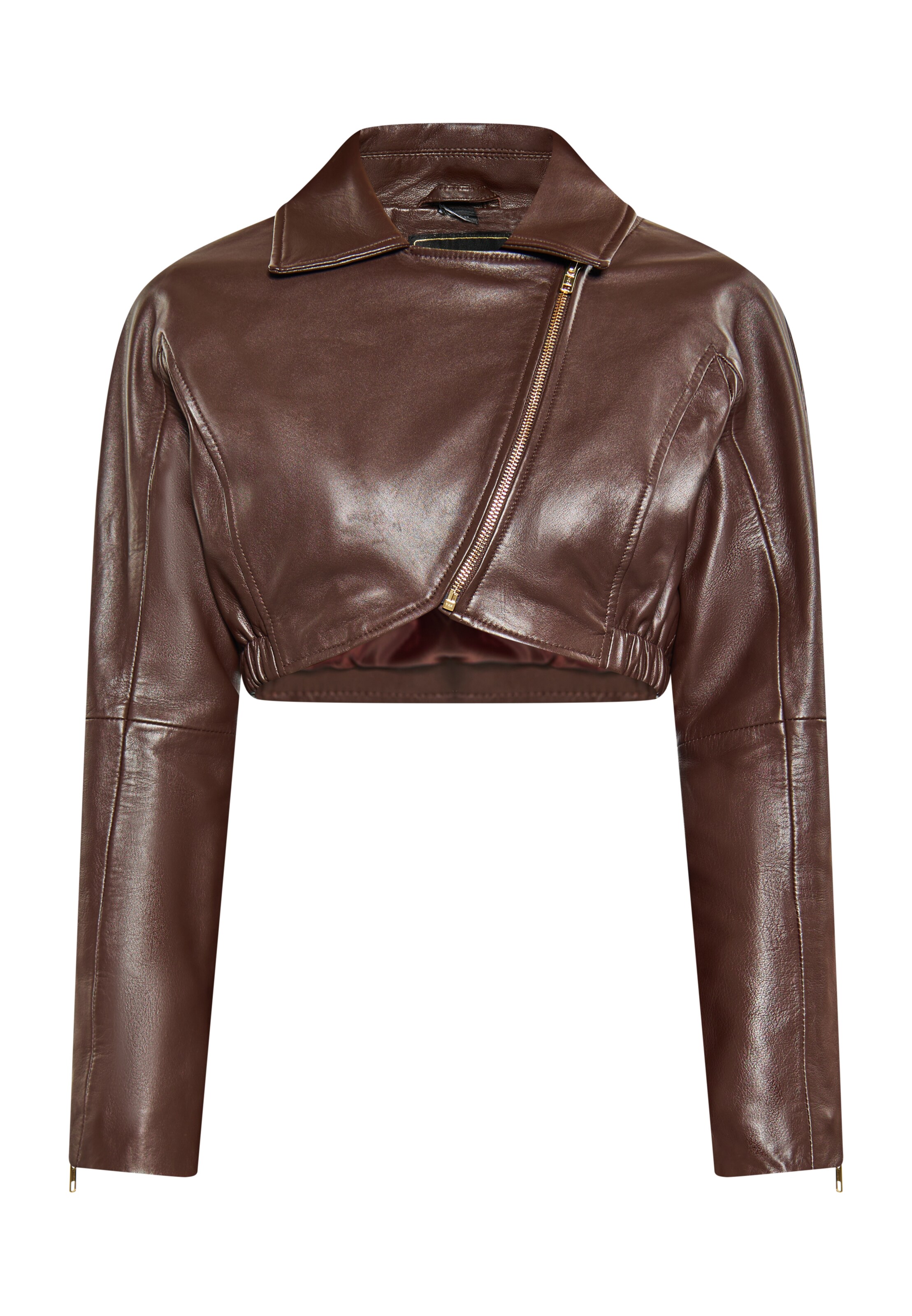 faina Tussenjas in Bruin: voorkant