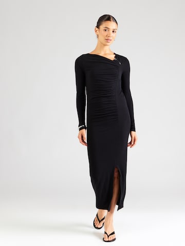PINKO - Vestido de punto 'ARNICA' en negro: frente