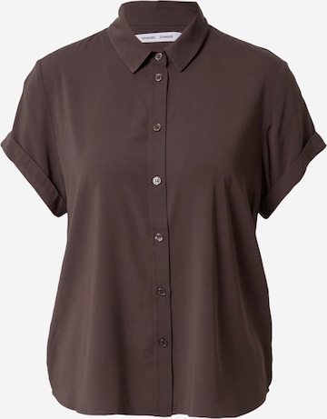 Samsøe Samsøe Blouse 'Majan' in Brown: front