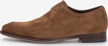 Scarpa stringata 'De Stapper 54' di Floris van Bommel in marrone: frontale