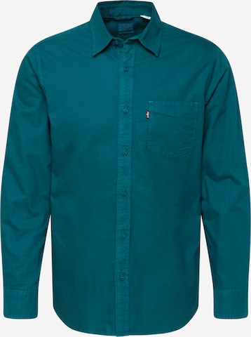 LEVI'S ® Button Up Shirt 'Sunset 1 Pocket Standard' in Blue: front