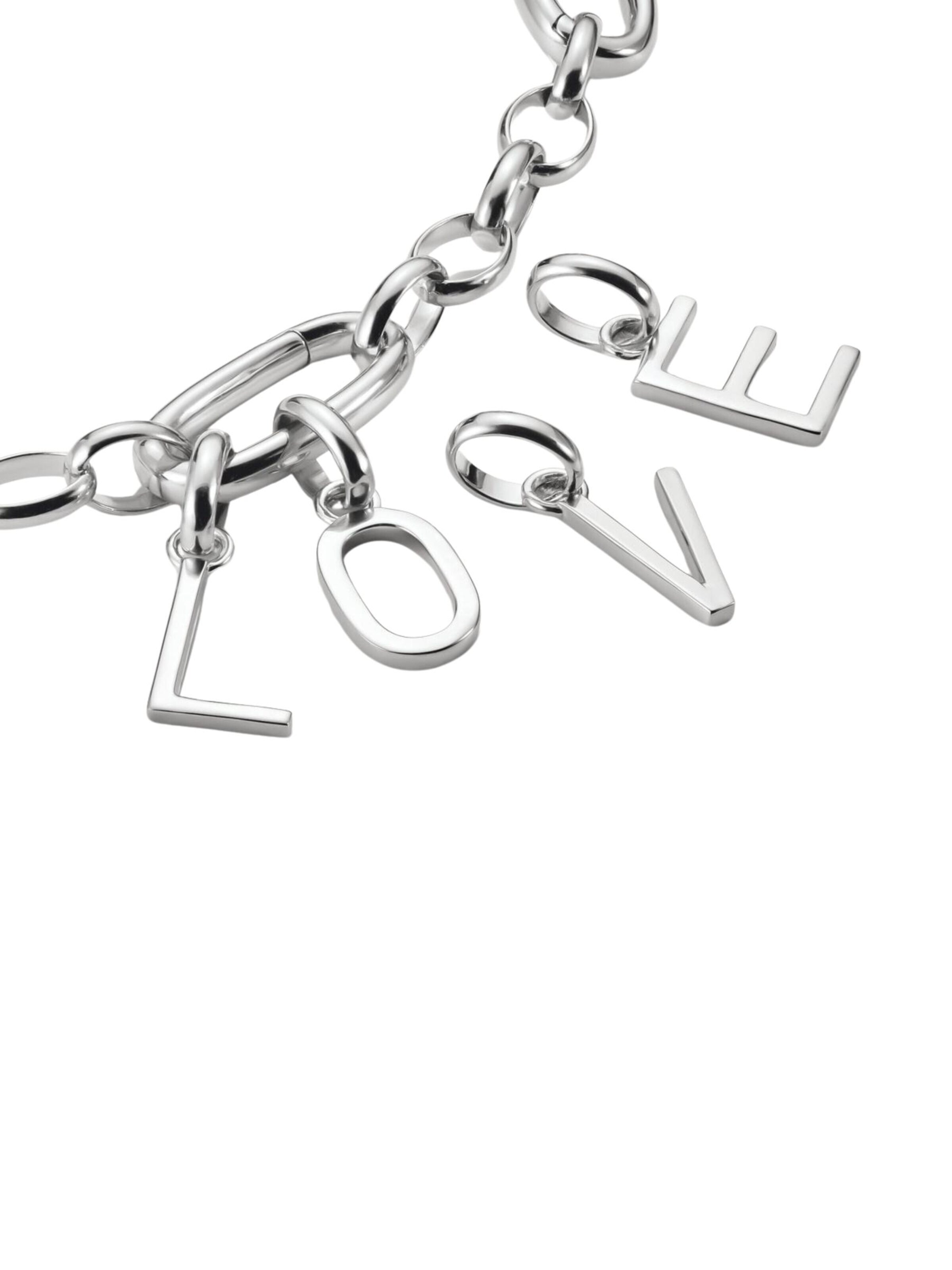 Pendentif 'Charm-Anhänger Buchstabe V Connect Silber' Thomas Sabo en argent