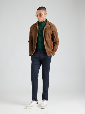 regular Pantaloni chino di bugatti in blu