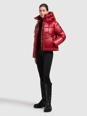 khujo Winter jacket 'Luna' in Red