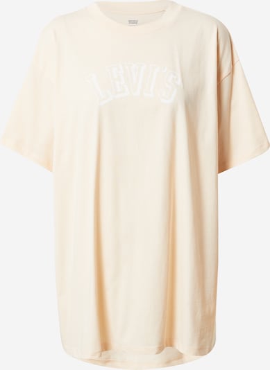 Tricou LEVI'S pe portocaliu piersică / alb, Vizualizare produs