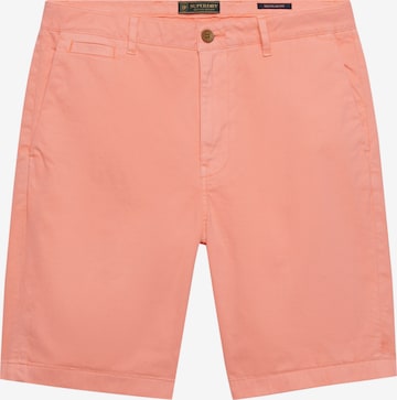 Pantalon chino Superdry & Co en orange : devant
